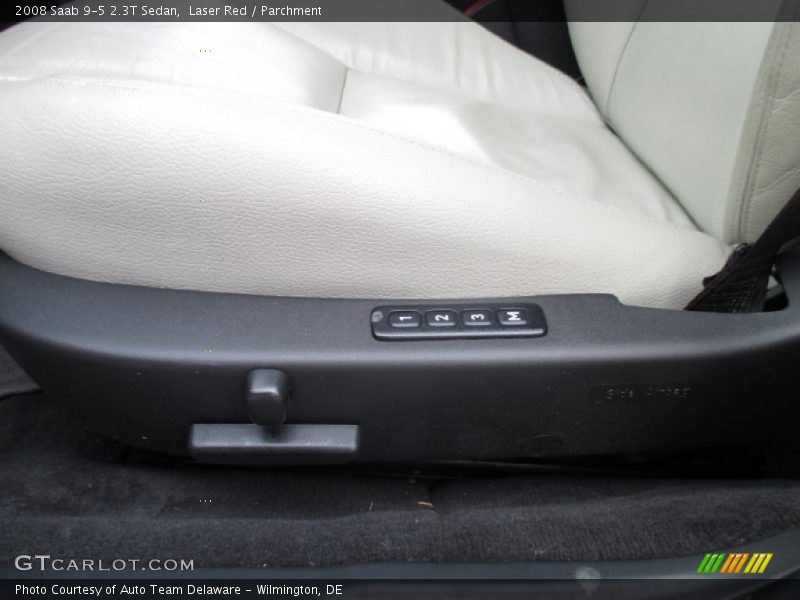 Laser Red / Parchment 2008 Saab 9-5 2.3T Sedan