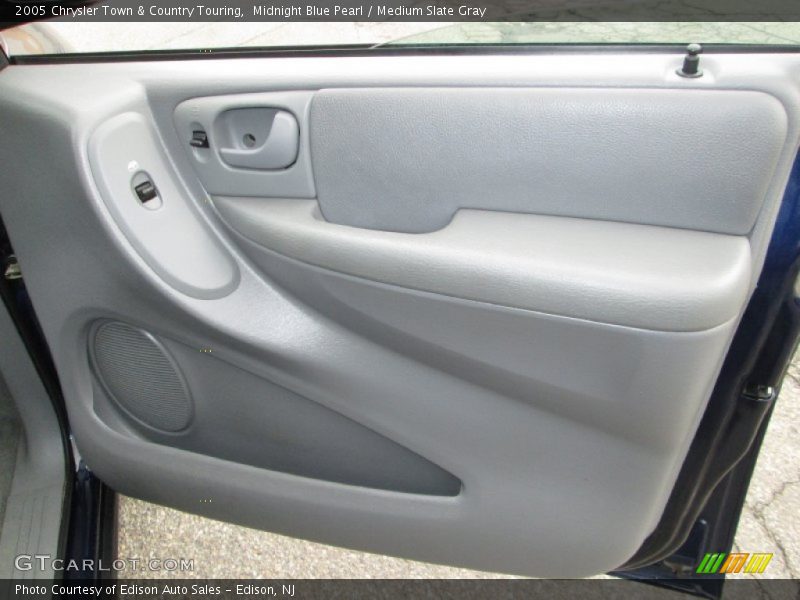 Midnight Blue Pearl / Medium Slate Gray 2005 Chrysler Town & Country Touring