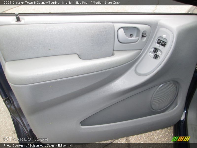Midnight Blue Pearl / Medium Slate Gray 2005 Chrysler Town & Country Touring