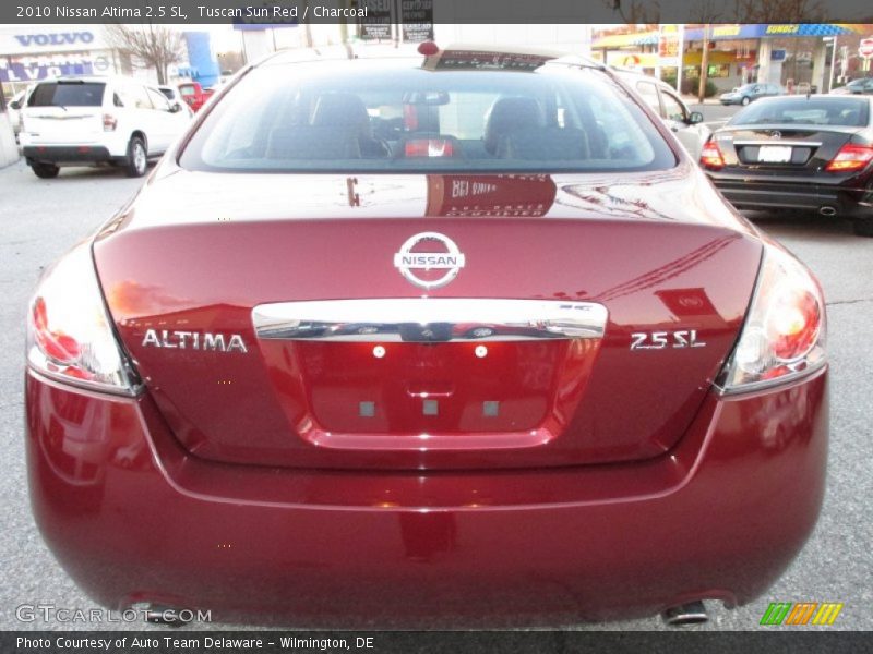 Tuscan Sun Red / Charcoal 2010 Nissan Altima 2.5 SL