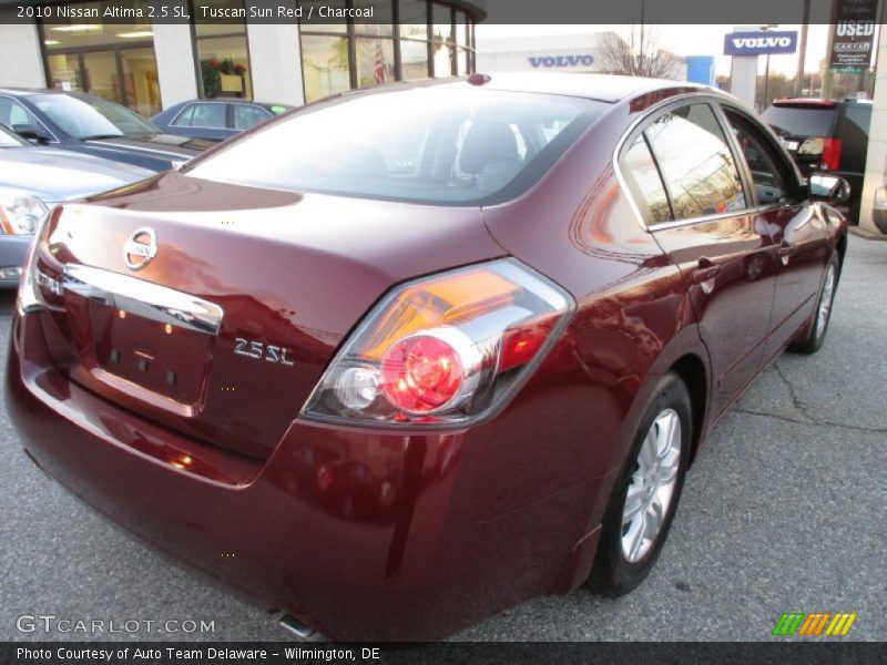 Tuscan Sun Red / Charcoal 2010 Nissan Altima 2.5 SL