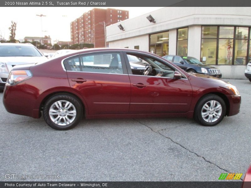 Tuscan Sun Red / Charcoal 2010 Nissan Altima 2.5 SL