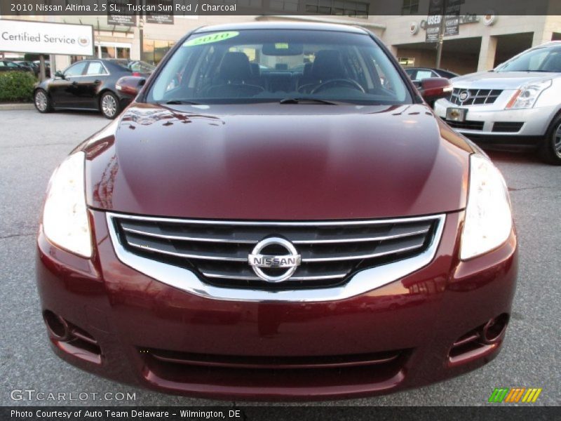 Tuscan Sun Red / Charcoal 2010 Nissan Altima 2.5 SL