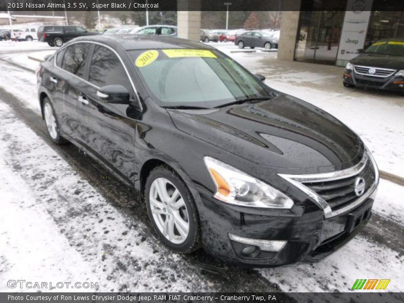 Super Black / Charcoal 2013 Nissan Altima 3.5 SV
