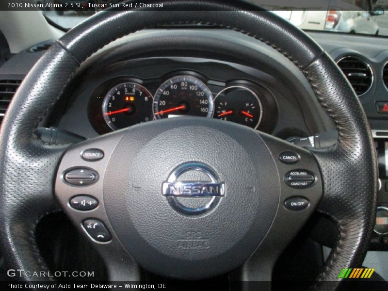 Tuscan Sun Red / Charcoal 2010 Nissan Altima 2.5 SL