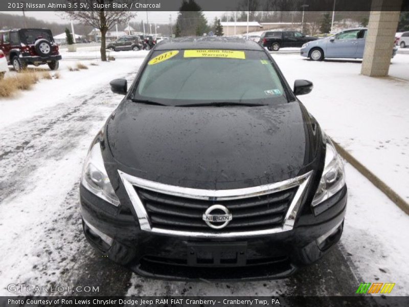 Super Black / Charcoal 2013 Nissan Altima 3.5 SV