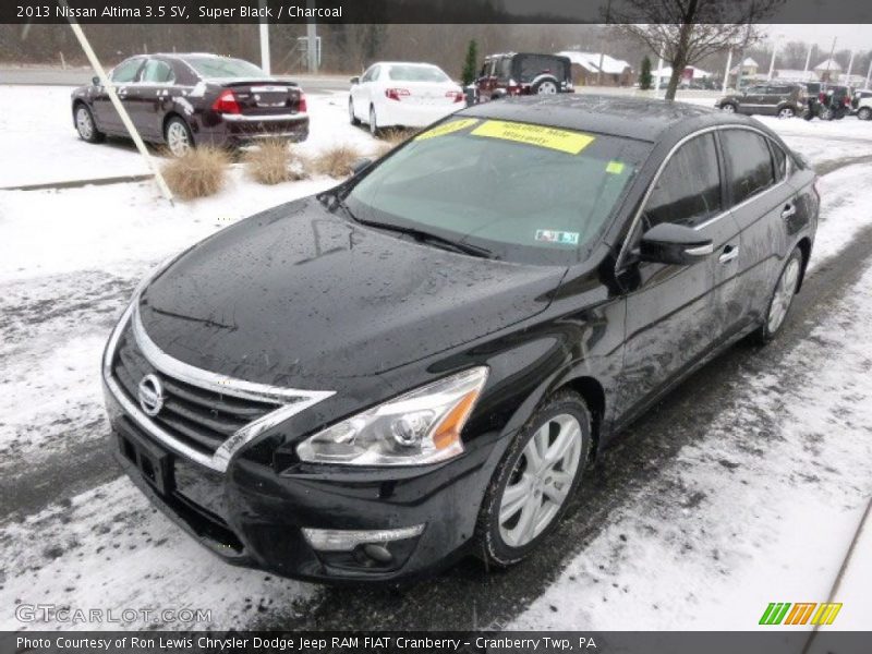 Super Black / Charcoal 2013 Nissan Altima 3.5 SV