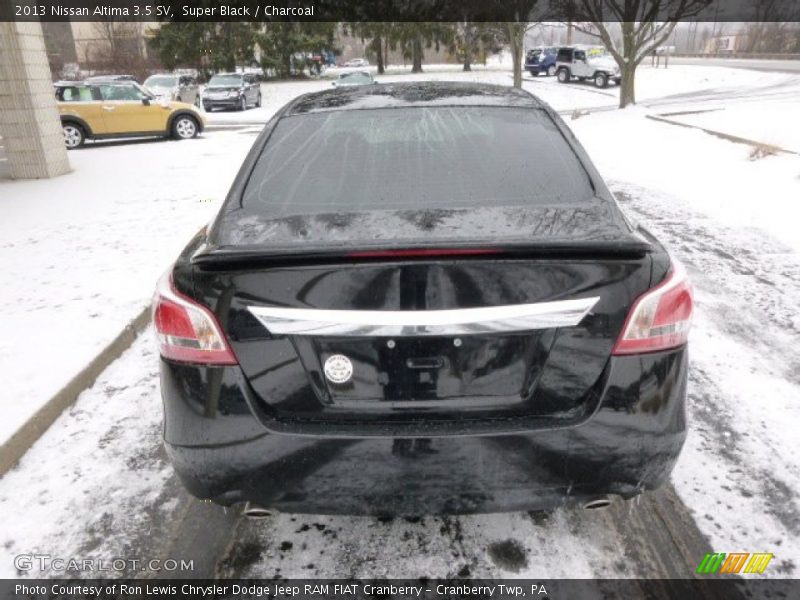 Super Black / Charcoal 2013 Nissan Altima 3.5 SV