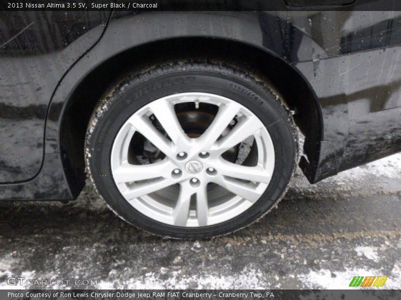 Super Black / Charcoal 2013 Nissan Altima 3.5 SV