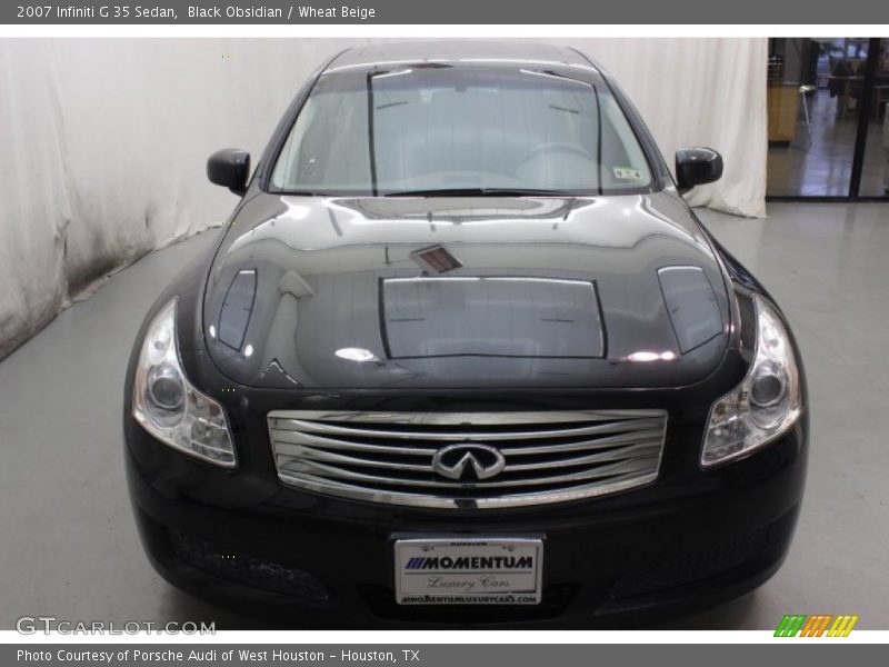 Black Obsidian / Wheat Beige 2007 Infiniti G 35 Sedan