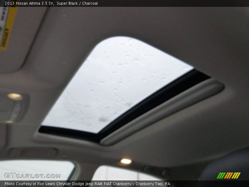 Super Black / Charcoal 2013 Nissan Altima 3.5 SV
