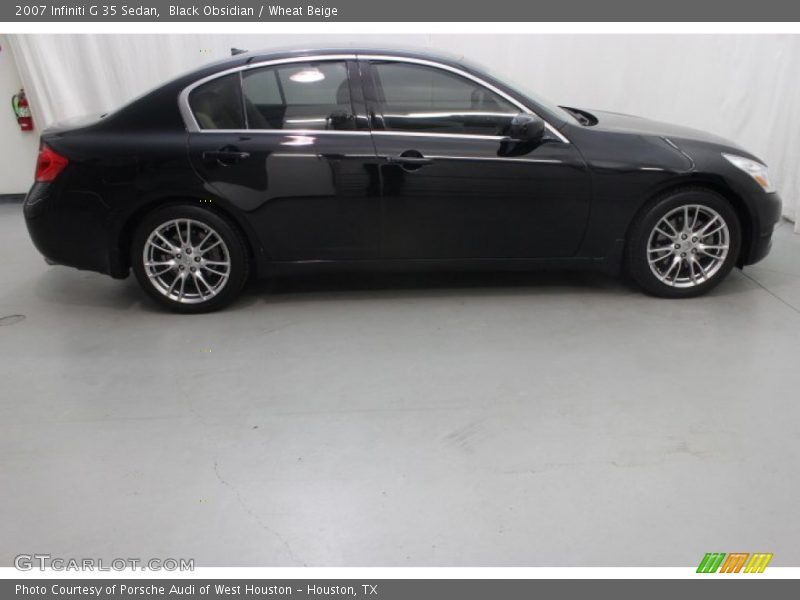 Black Obsidian / Wheat Beige 2007 Infiniti G 35 Sedan