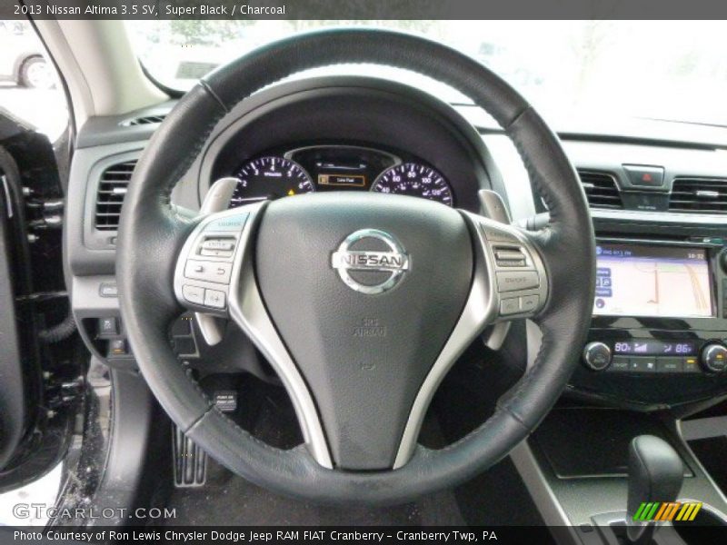 Super Black / Charcoal 2013 Nissan Altima 3.5 SV