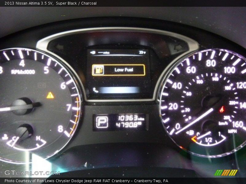 Super Black / Charcoal 2013 Nissan Altima 3.5 SV