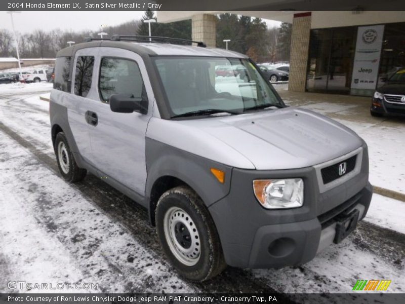 Satin Silver Metallic / Gray 2004 Honda Element LX