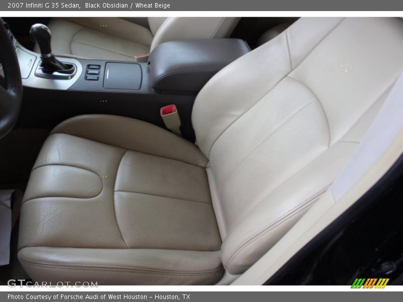 Black Obsidian / Wheat Beige 2007 Infiniti G 35 Sedan