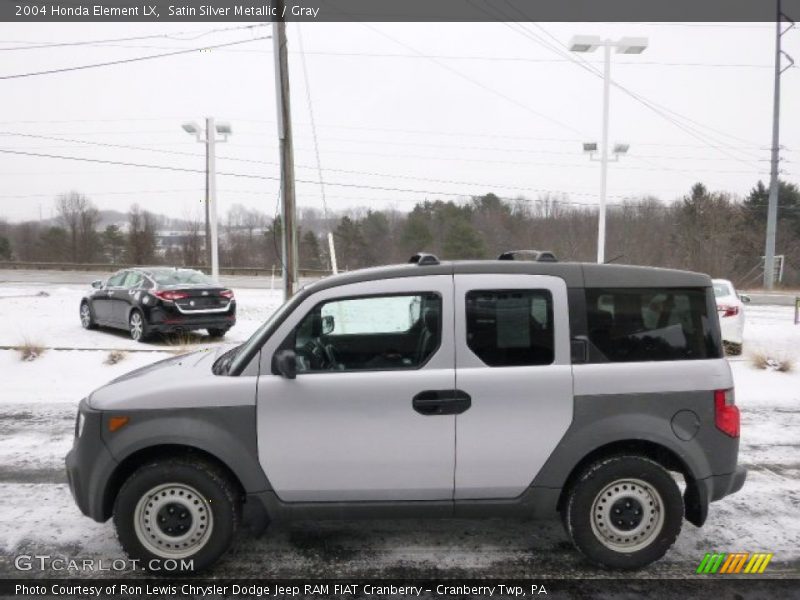 Satin Silver Metallic / Gray 2004 Honda Element LX