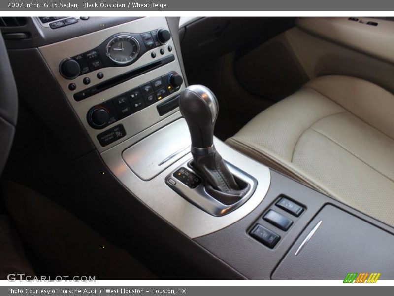 Black Obsidian / Wheat Beige 2007 Infiniti G 35 Sedan