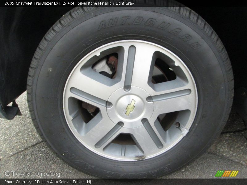 Silverstone Metallic / Light Gray 2005 Chevrolet TrailBlazer EXT LS 4x4