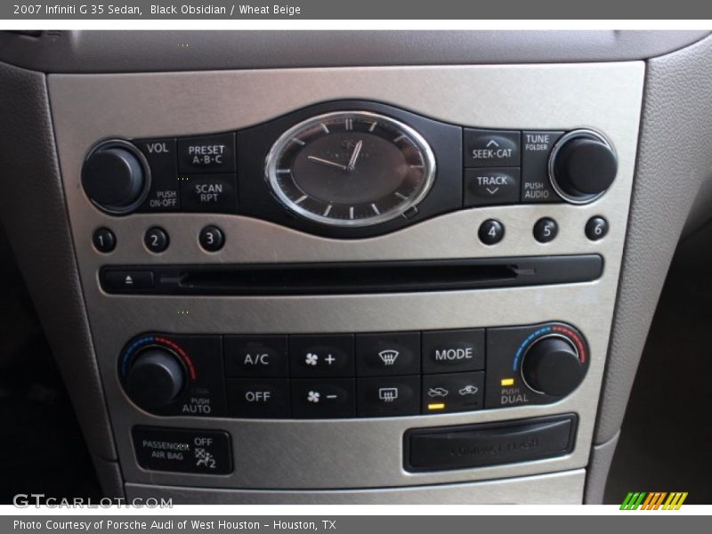 Black Obsidian / Wheat Beige 2007 Infiniti G 35 Sedan