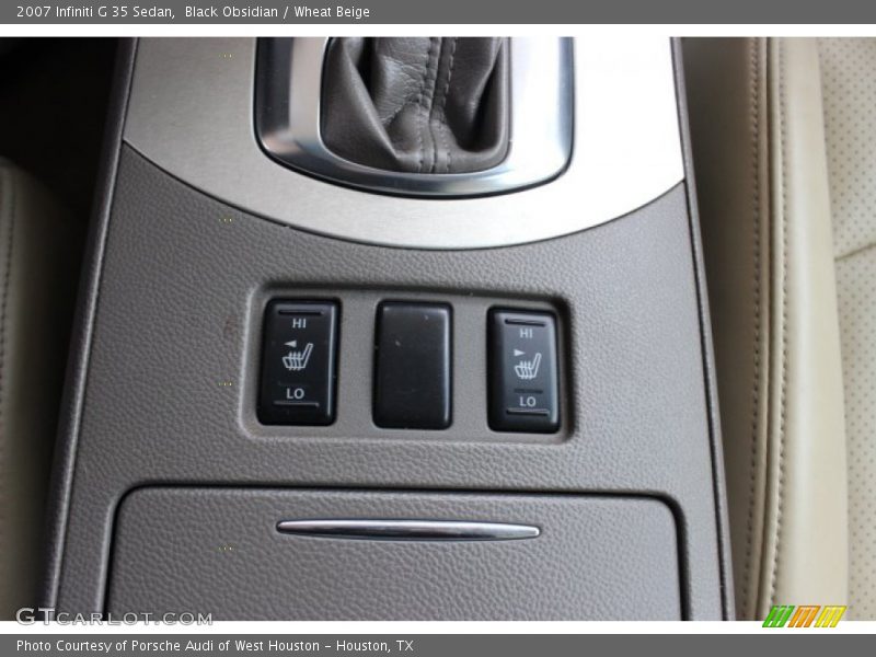 Black Obsidian / Wheat Beige 2007 Infiniti G 35 Sedan