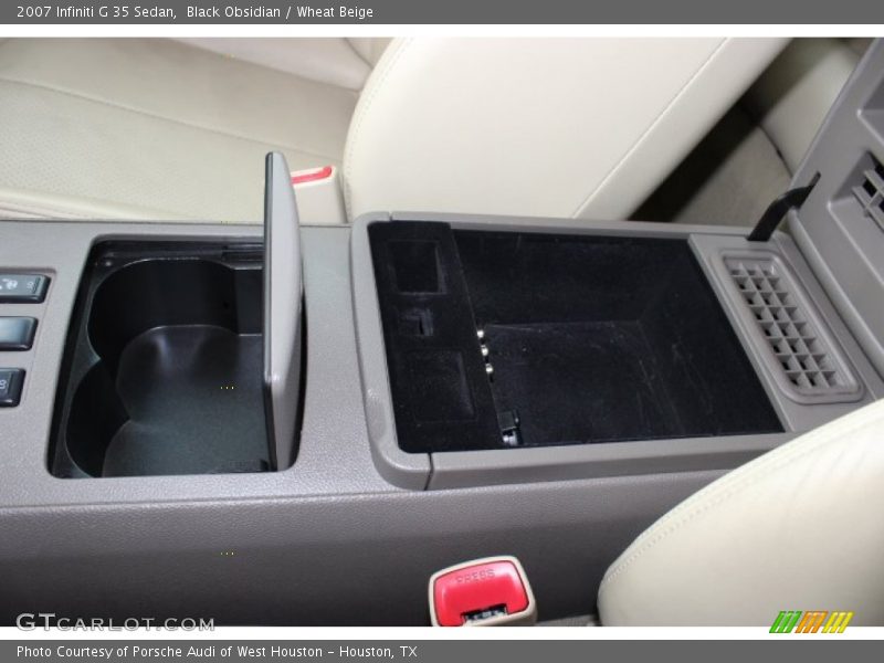 Black Obsidian / Wheat Beige 2007 Infiniti G 35 Sedan