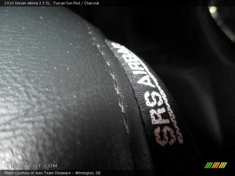Tuscan Sun Red / Charcoal 2010 Nissan Altima 2.5 SL