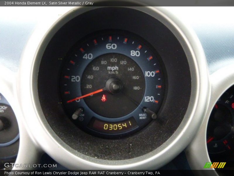 Satin Silver Metallic / Gray 2004 Honda Element LX