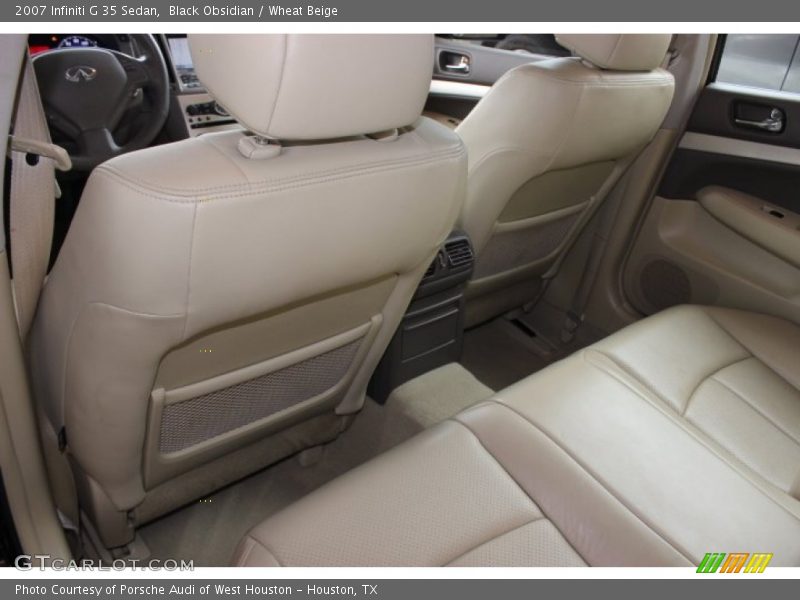 Black Obsidian / Wheat Beige 2007 Infiniti G 35 Sedan