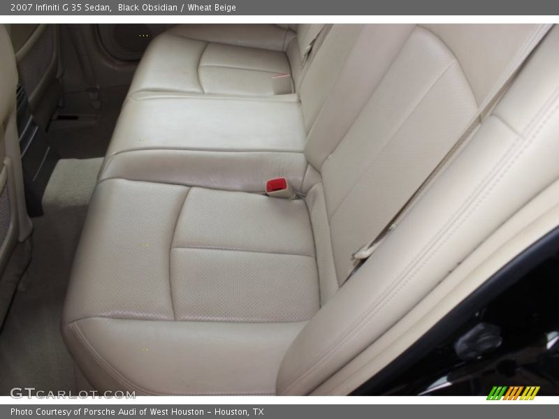 Black Obsidian / Wheat Beige 2007 Infiniti G 35 Sedan