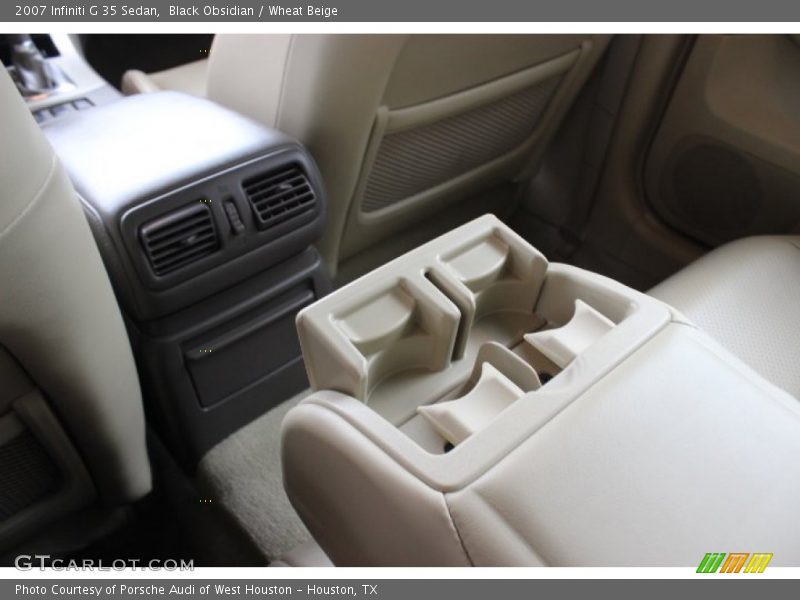 Black Obsidian / Wheat Beige 2007 Infiniti G 35 Sedan