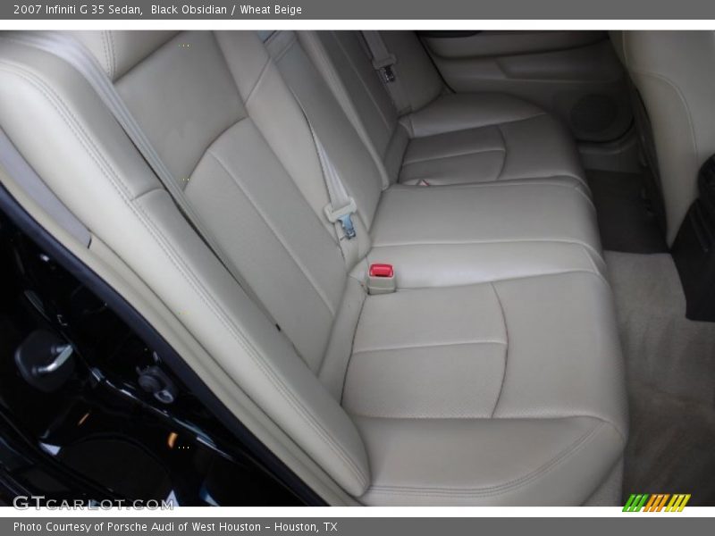 Black Obsidian / Wheat Beige 2007 Infiniti G 35 Sedan