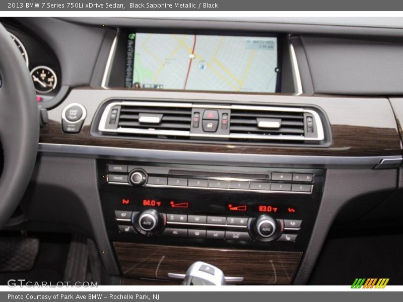 Controls of 2013 7 Series 750Li xDrive Sedan
