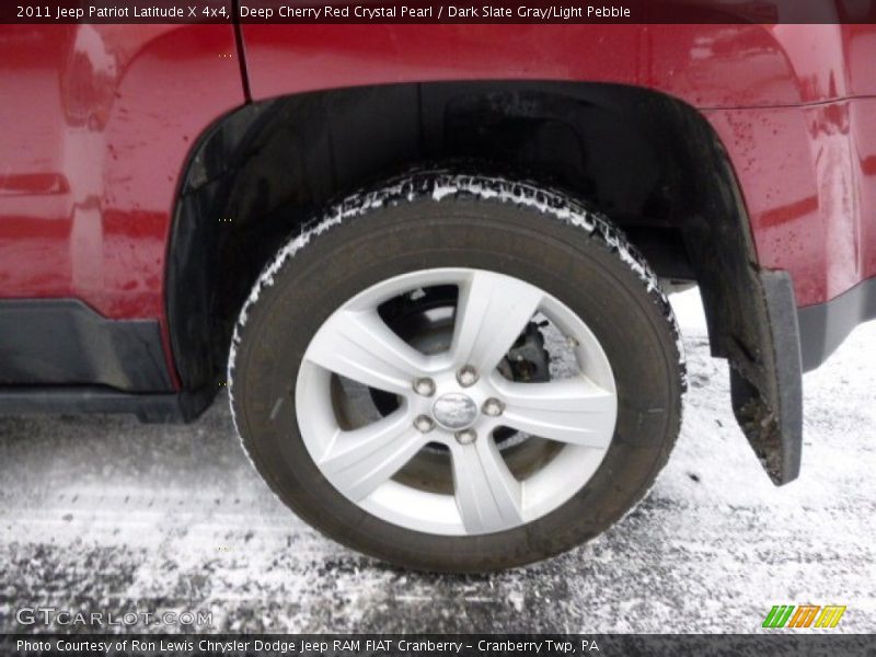 Deep Cherry Red Crystal Pearl / Dark Slate Gray/Light Pebble 2011 Jeep Patriot Latitude X 4x4