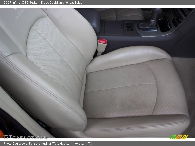 Black Obsidian / Wheat Beige 2007 Infiniti G 35 Sedan