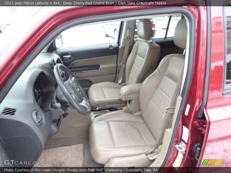 Deep Cherry Red Crystal Pearl / Dark Slate Gray/Light Pebble 2011 Jeep Patriot Latitude X 4x4