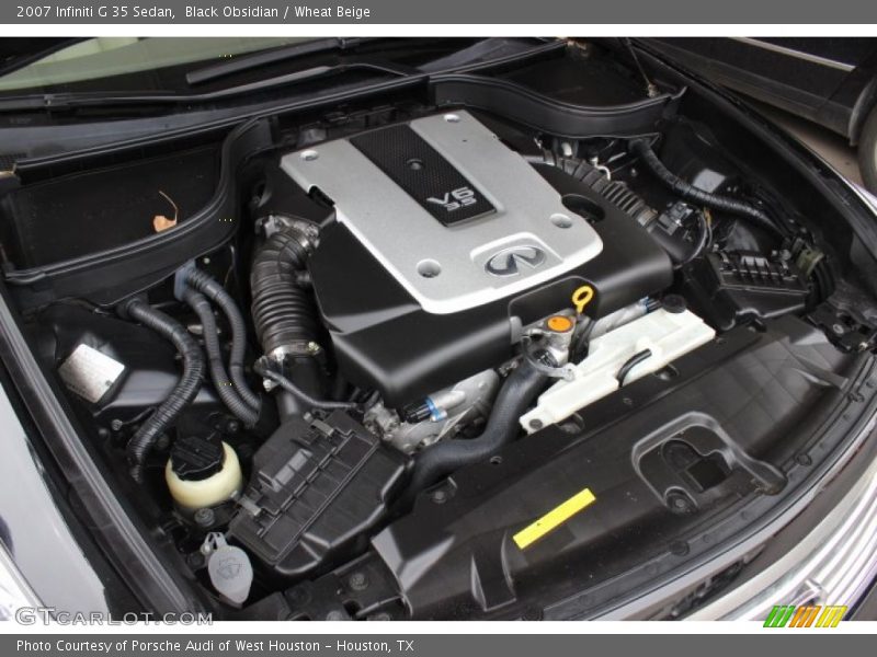 Black Obsidian / Wheat Beige 2007 Infiniti G 35 Sedan