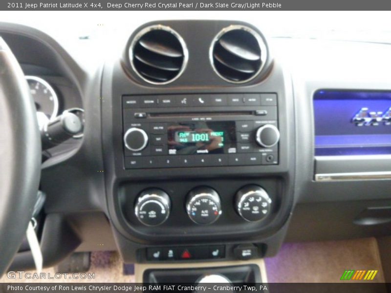 Deep Cherry Red Crystal Pearl / Dark Slate Gray/Light Pebble 2011 Jeep Patriot Latitude X 4x4