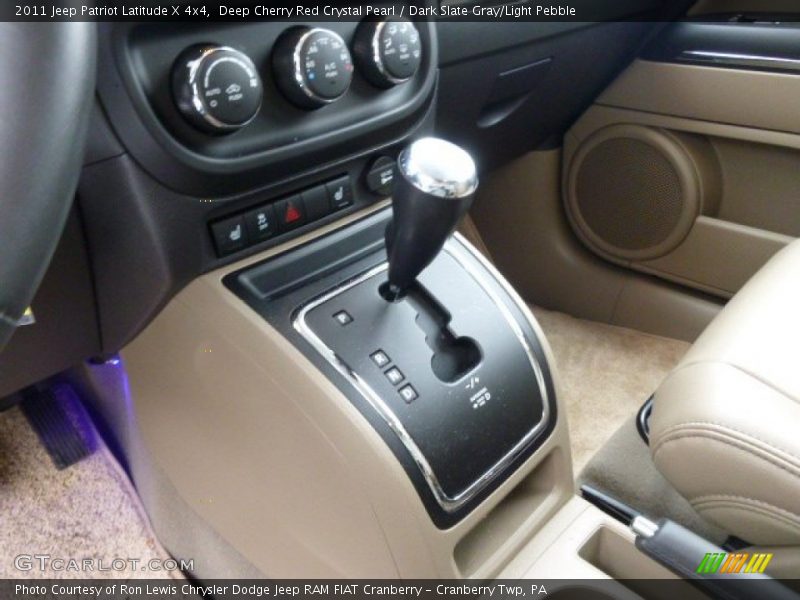 Deep Cherry Red Crystal Pearl / Dark Slate Gray/Light Pebble 2011 Jeep Patriot Latitude X 4x4