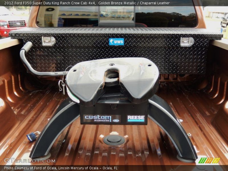 Golden Bronze Metallic / Chaparral Leather 2012 Ford F350 Super Duty King Ranch Crew Cab 4x4