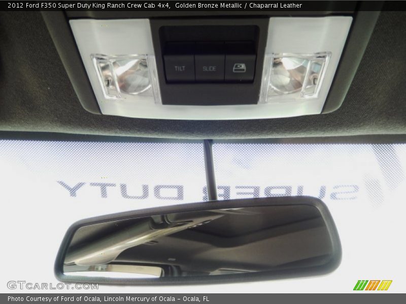 Golden Bronze Metallic / Chaparral Leather 2012 Ford F350 Super Duty King Ranch Crew Cab 4x4