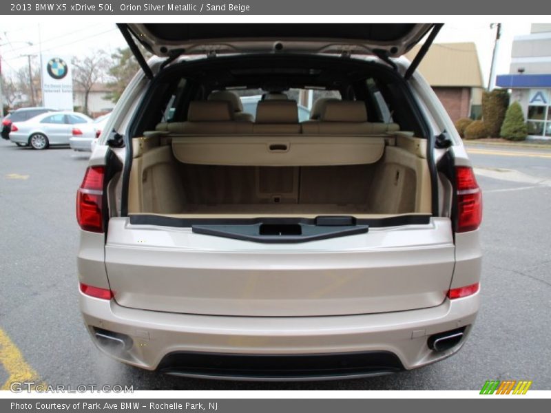 Orion Silver Metallic / Sand Beige 2013 BMW X5 xDrive 50i