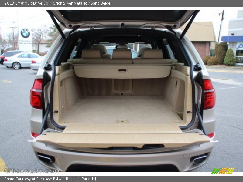 Orion Silver Metallic / Sand Beige 2013 BMW X5 xDrive 50i