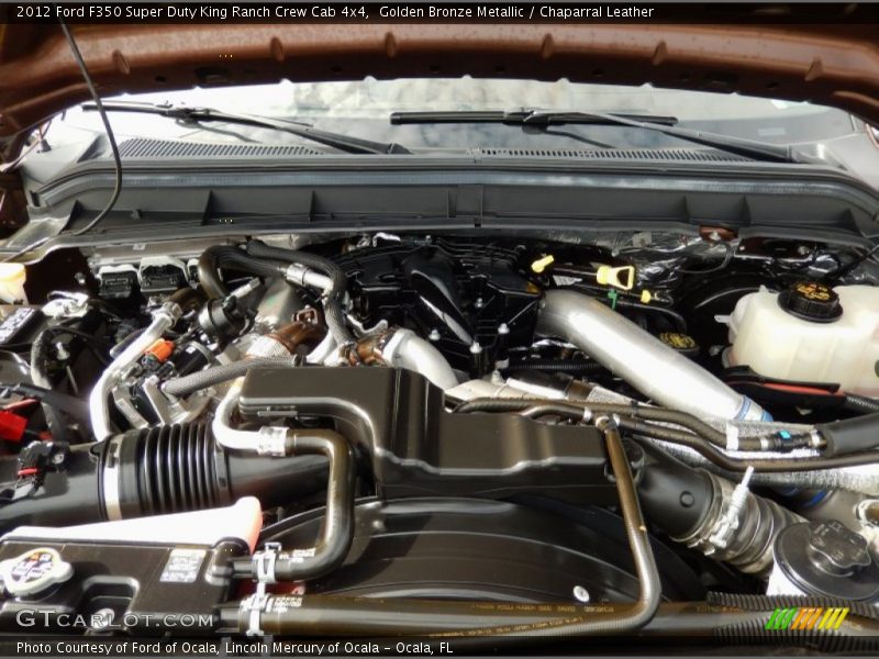  2012 F350 Super Duty King Ranch Crew Cab 4x4 Engine - 6.7 Liter OHV 32-Valve B20 Power Stroke Turbo-Diesel V8