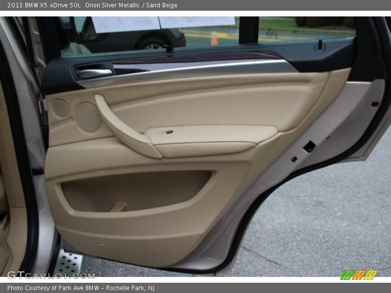 Orion Silver Metallic / Sand Beige 2013 BMW X5 xDrive 50i