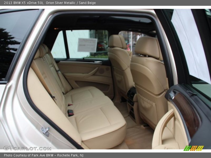 Orion Silver Metallic / Sand Beige 2013 BMW X5 xDrive 50i