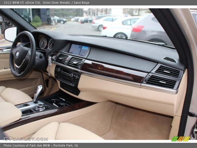 Orion Silver Metallic / Sand Beige 2013 BMW X5 xDrive 50i