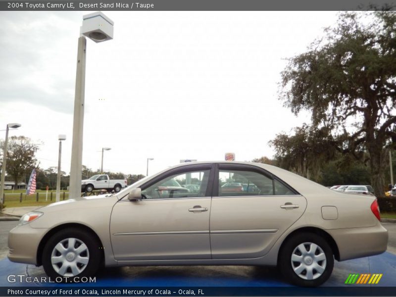 Desert Sand Mica / Taupe 2004 Toyota Camry LE