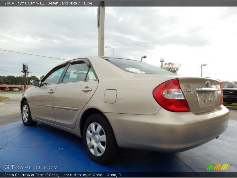 Desert Sand Mica / Taupe 2004 Toyota Camry LE