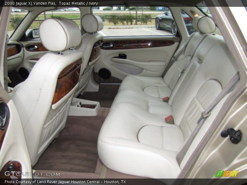 Topaz Metallic / Ivory 2000 Jaguar XJ Vanden Plas